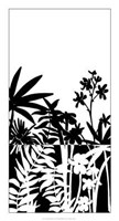 Tropical Silhouette I Giclee