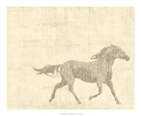 Vintage Horse I Giclee