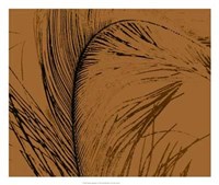 Feathered Impression I Giclee