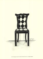 Designer Chair VII by Megan Meagher - 10" x 13" - $10.49
