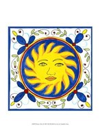 Rustic Tile I Framed Print