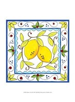 Rustic Tile III Framed Print