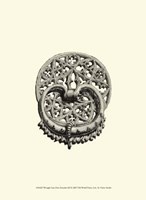 Wrought Iron Door Knocker III Fine Art Print