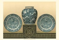 Porcelain In Teal I Fine Art Print