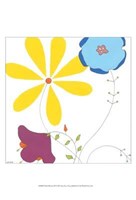 Playful Blooms III Fine Art Print