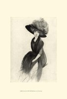 Feather Hat II Fine Art Print