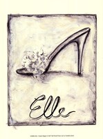 Elle- French Slipper Fine Art Print