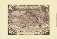 Small Typvs Map Fine Art Print