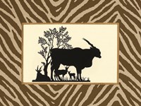 Serengeti Silhouette I Fine Art Print