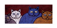 Lounge Cats I by Kevin Snyder - 24" x 12" - $12.49