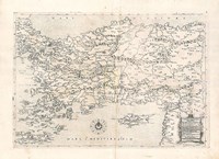 Il Disegno D'geografia Moderna Della Pro Fine Art Print