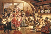 Night In Seville Fine Art Print