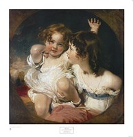 Calmady Children, 1823 Fine Art Print