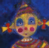 Petit Clown Nina Fine Art Print