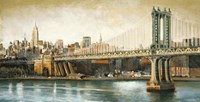 Manhattan Bridge View Fine Art Print