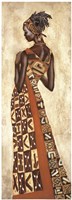Femme Africaine II by Jacques Leconte - 10" x 28"