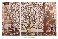 Tree of Life, c.1909 (triptych) Fine Art Print