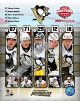 Pittsburgh Penguins 2008 Eastern Conference Champions Composite Fine Art Print