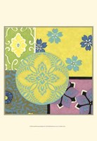 Small Blooming Medallion II Fine Art Print