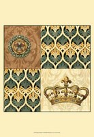 Regal Heraldry I Fine Art Print