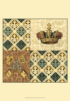 Regal Heraldry III Fine Art Print