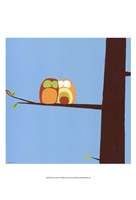 Tree-top Owls IV Fine Art Print
