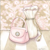 Posh Powder Room IV Fine Art Print