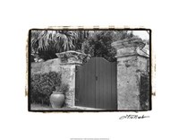 Old Bermuda Gate I Fine Art Print
