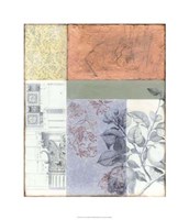 Neo Victorian Collage I Fine Art Print