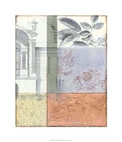 Neo Victorian Collage II Fine Art Print