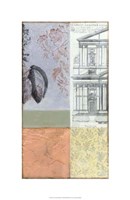 Neo Victorian Collage IV Fine Art Print