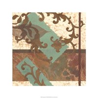 Copper Scroll I Fine Art Print