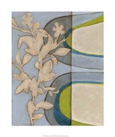 Botanical Prose I Framed Print