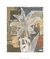 Collage and Silhouette I Fine Art Print