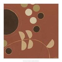 Autumn Orbit VI Framed Print