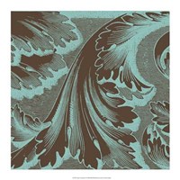 Azure Acanthus I Fine Art Print