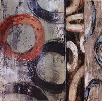Retro Abstract II by Bridges - 19" x 19" - $22.99