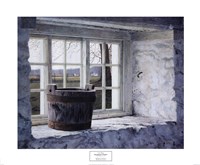 Springhouse Window Fine Art Print