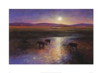 Crossing the Tana River Fine Art Print