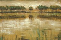 Tiverton Lake Framed Print