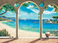 Mediterranean Bay Fine Art Print