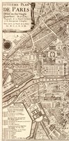 Plan De La Ville De Paris