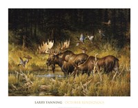 October Rendezvous (detail) Fine Art Print