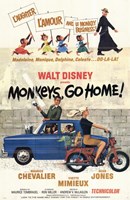 Monkeys Go Home - 11" x 17"