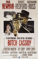 Butch Cassidy and the Sundance Kid Paul Newman Fine Art Print