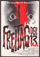 Friday the 13th (german) Fine Art Print