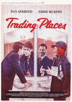 Trading Places Switching Faces - 11" x 17"