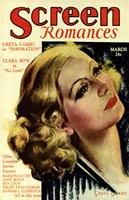 Greta Garbo - Screen Romances - 11" x 17"