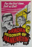 Dracula Prisoner of Frankenstein/Werewolf's Shadow Fine Art Print