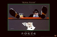 World Series of Poker Royal Flush Fine Art Print